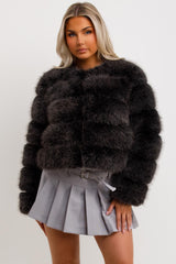 faux fur jacket