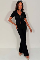 zara womens trousers and top co ord set styledup