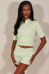womens summer shorts tracksuit holiday airport outfit styledup fashion