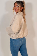 faux suede bomber jacket with collar styledup uk