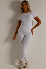 sculpt sports top and leggings two piece set