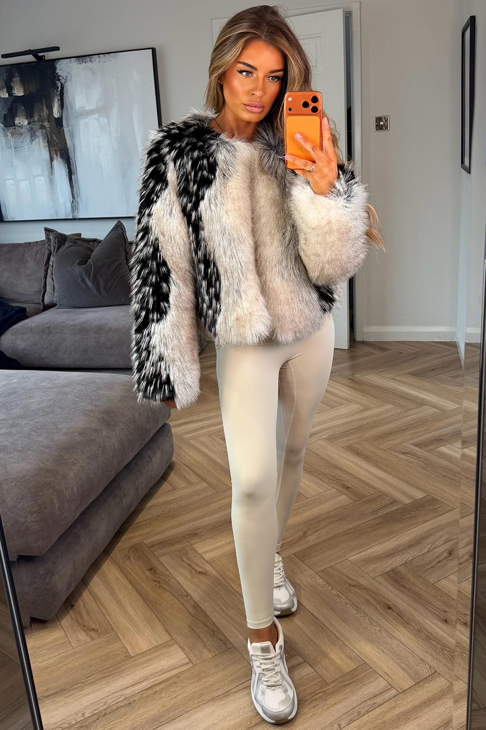 plush fur coat for womens christmas gift for girl friend uk