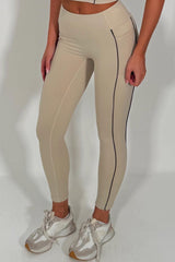 alo yoga high waist legging and double up bralet top two piece matching set styledup uk 