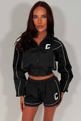 womens shorts tracksuit summer holiday festival outfit styledup uk