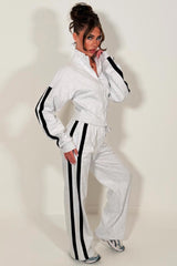 womens side stripe loungewear co ord set styledup 