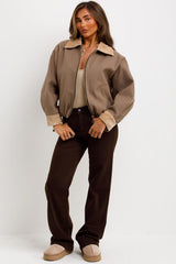 zara womens bomber jacket sale styledup outerwear