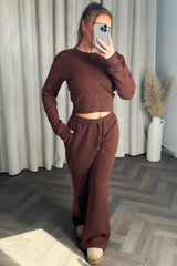womens joggers and compressed waist crop sweatshirt top tracksuit co ord airport outfit styledup