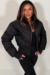 cropped atmosphere puffer jacket womens alo yoga uk