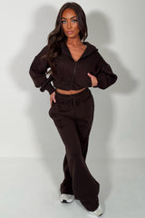 corset hoodie and joggers tracksuit co rod set for womens styledup uk