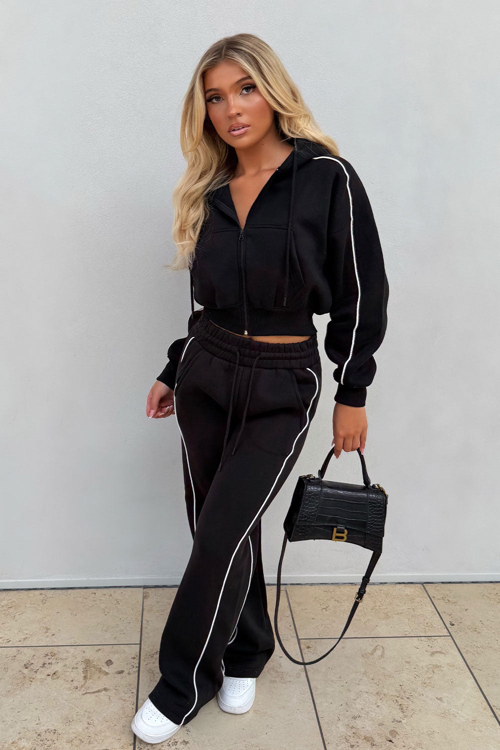 hoodie and joggers tracksuit co ord set for womens styledup