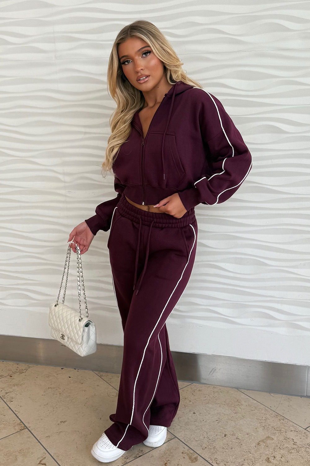 hoodie and joggers tracksuit co ord set for womens styledup