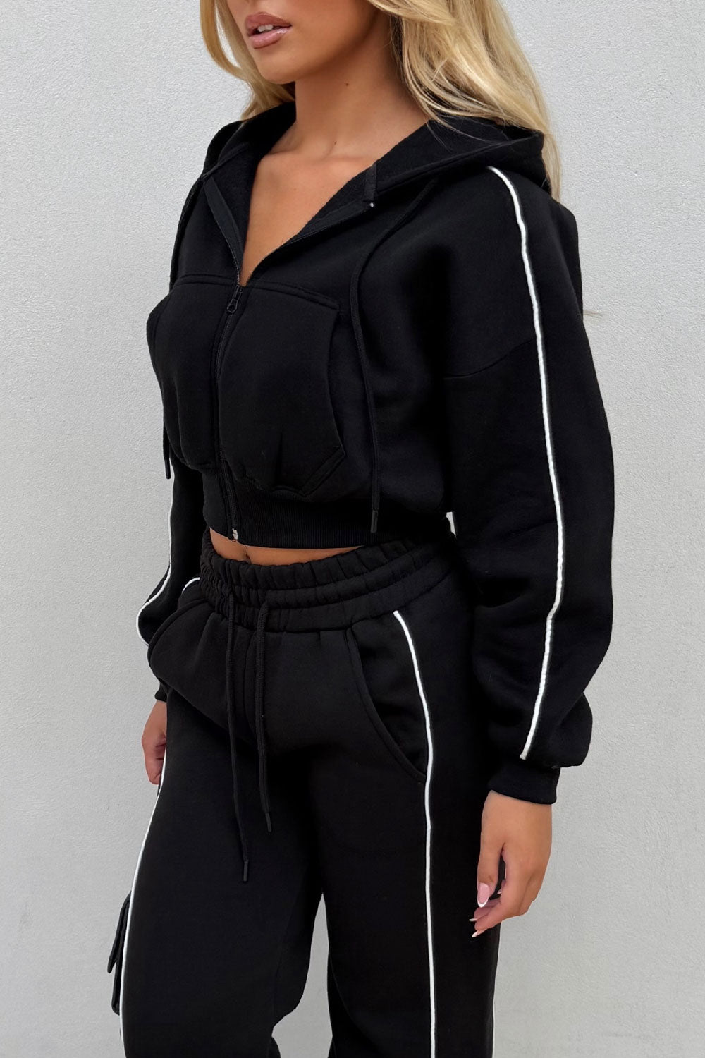 womens joggers and hoodie everyday tracksuit set styledup fashion