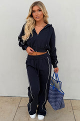 womens joggers and hoodie everyday tracksuit set styledup fashion