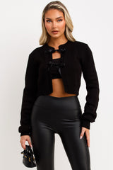 womens christmas party knitted cardigan 