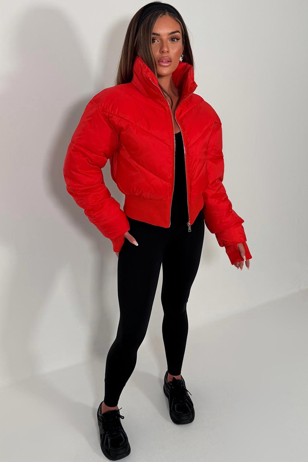 cropped atmosphere puffer alo yoga uk sale