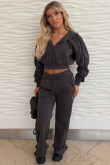 womens hoodie and joggers two piece loungewear co ord set styledup fashion airport outfit 