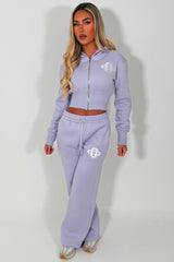 womens zara tracksuit set couture club