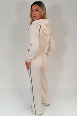 womens joggers and hoodie everyday tracksuit set oat marl styledup fashion