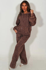 cross patch hoodie and joggers tracksuit set womens crucifix loungewear co ord styledup uk