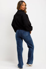 puffed bomber jacket with front pockets womens uk