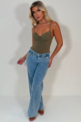 corset cupped top with adjustable cami straps styledup uk