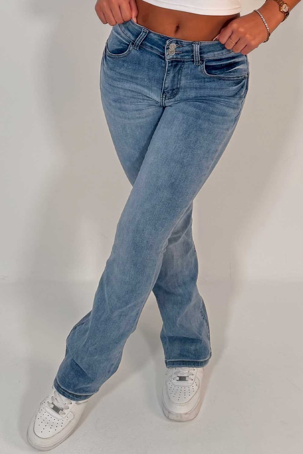 womens stretchy jeans flared leg uk womens denim