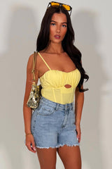 women's denim blue shorts with diamante rhinestones contrast pocket styledup