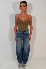 womens barrel leg ballon jeans styledup uk