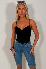 womens trendy capri jeans styledup uk