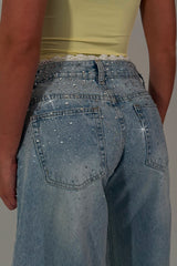 diamante sparkly jeans styledup