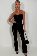 diamante jeans zara womens uk