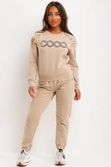 coco diamante tracksuit lounge set