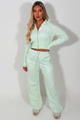 womens joggers and crop corset hoodie everyday tracksuit set styledup fashion
