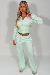 womens crop corset hoodie and joggers casual loungewear co ord set airport outfit styledup