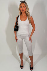 womens capri pants and top two piece co ord summer holiday airport outfit styledup uk