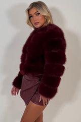 faux fur jacket styledup uk