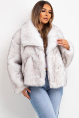 zara womens white faux fur jacket sale styledup