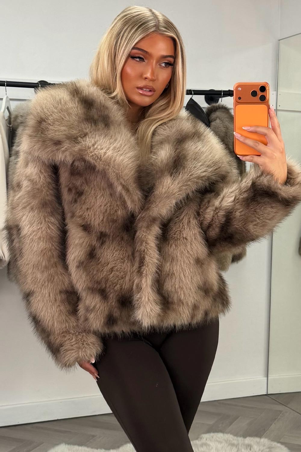 styledup fur jacket for womens uk