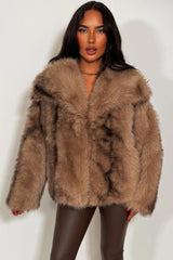styledup fur jacket for womens