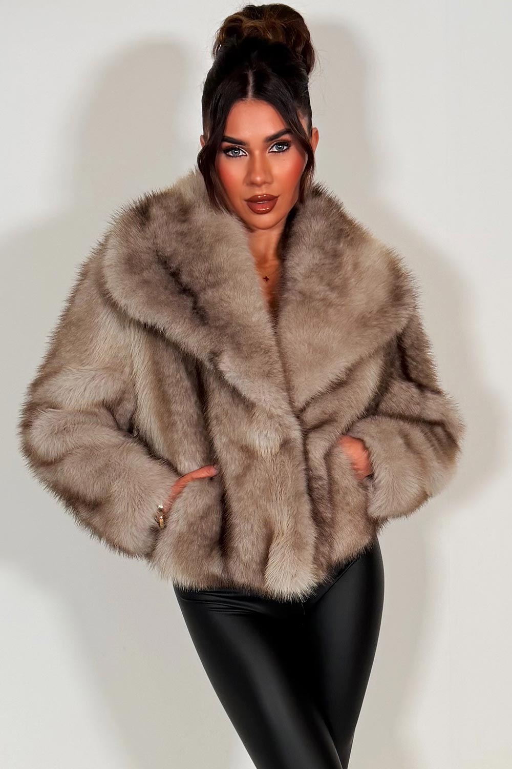 womens fur jacket styledup