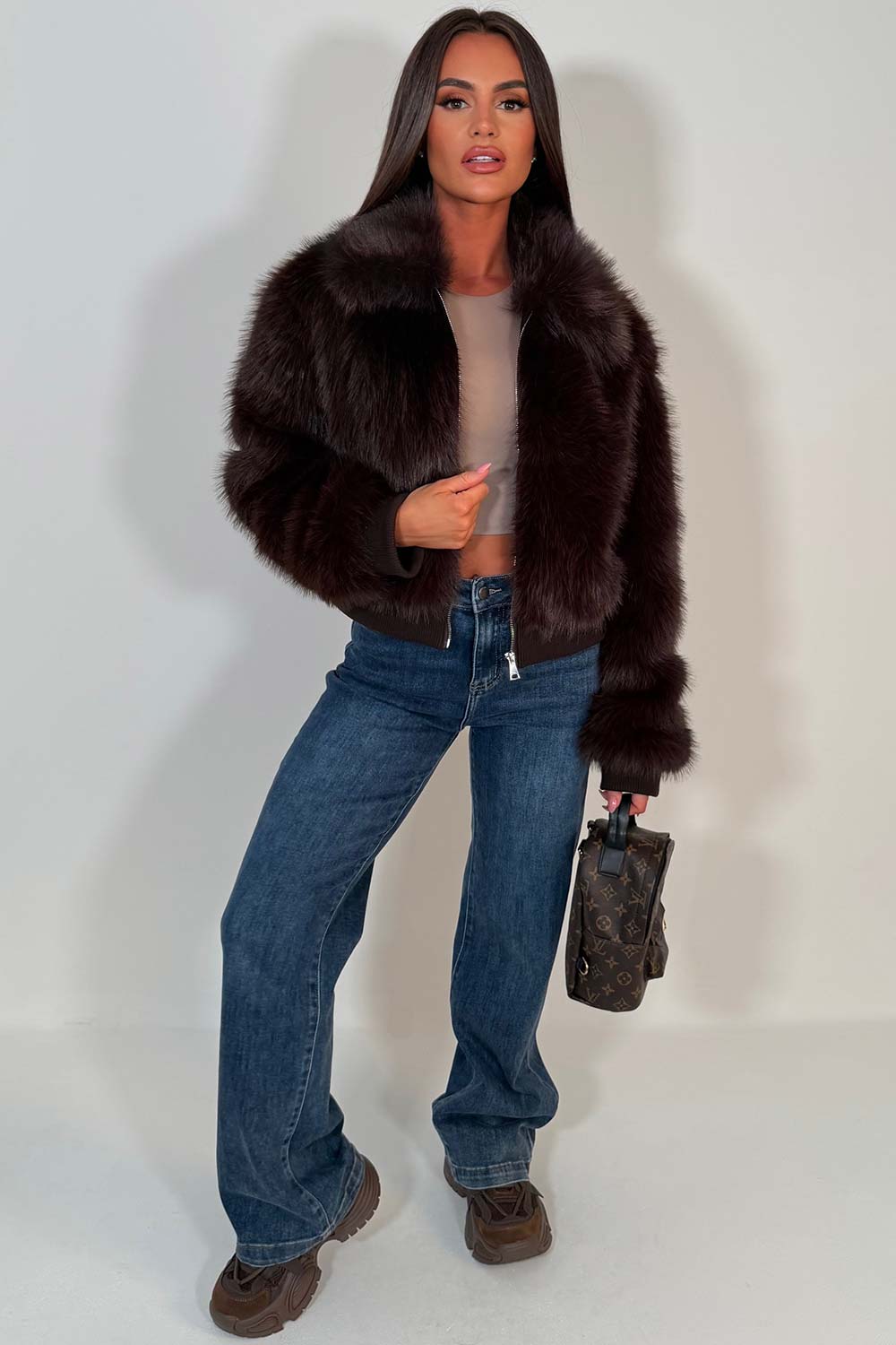 womens fur jacket styledup uk