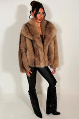 womens fur jacket styledup