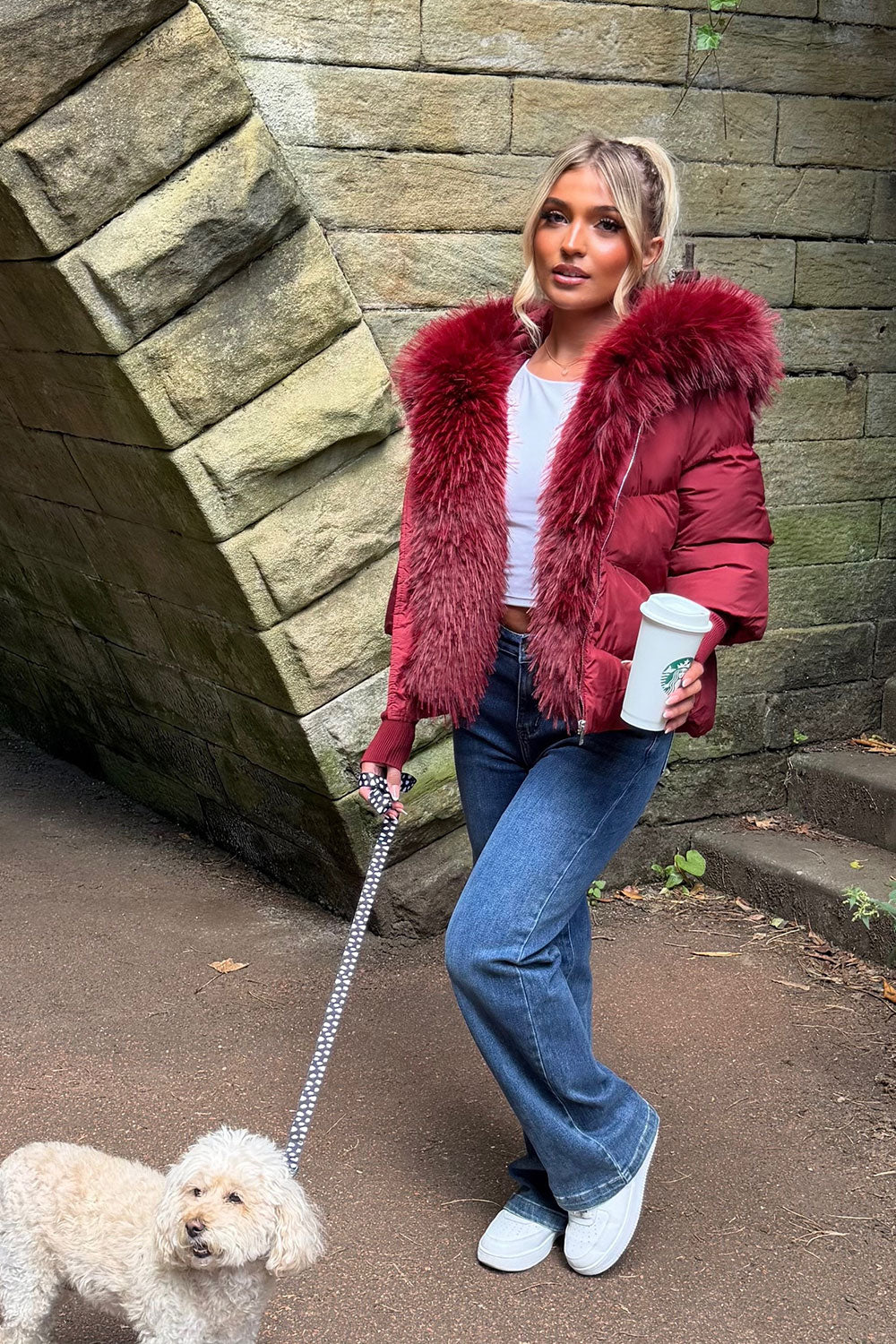 fur hood winter jacket styledup uk