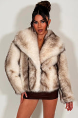 womens zara fur jacket styledup