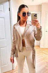 womens zara faux leather jacket outerwear