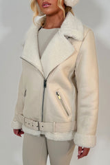zara womens aviator jacket uk