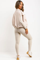 crop gilet suede oversized 