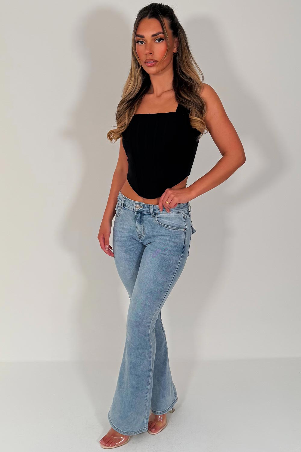 zara womens flared boot cut jeans uk styledup fashion