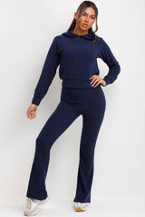 ribbed co ord set loungewear