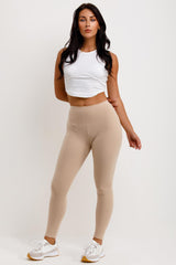 womens suede leggings high waisted